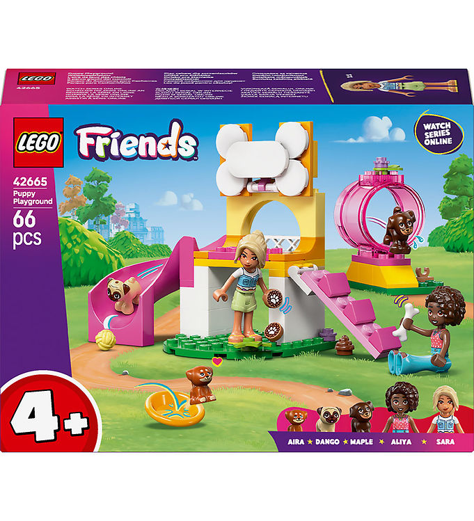 LEGO® Friends - Hvalpelegeplads 42665 - 66 Dele