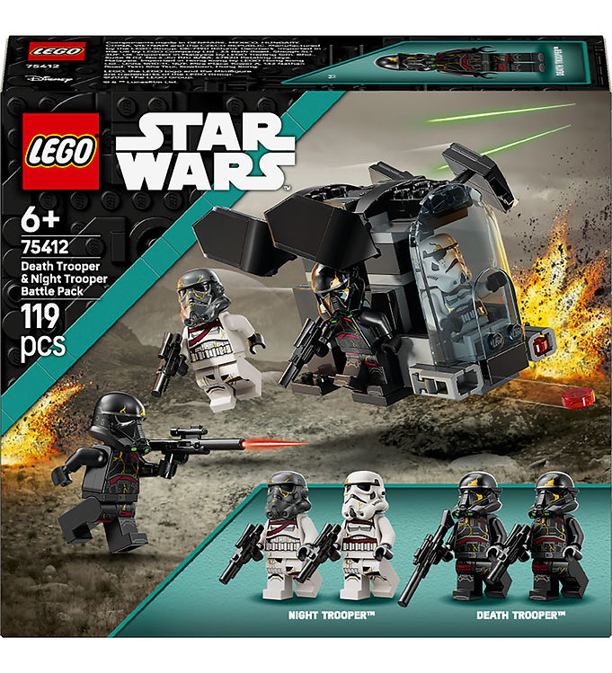 LEGOÂ® Star Wars - Dödssoldatens stridspaket... 75412 - 119 Delar