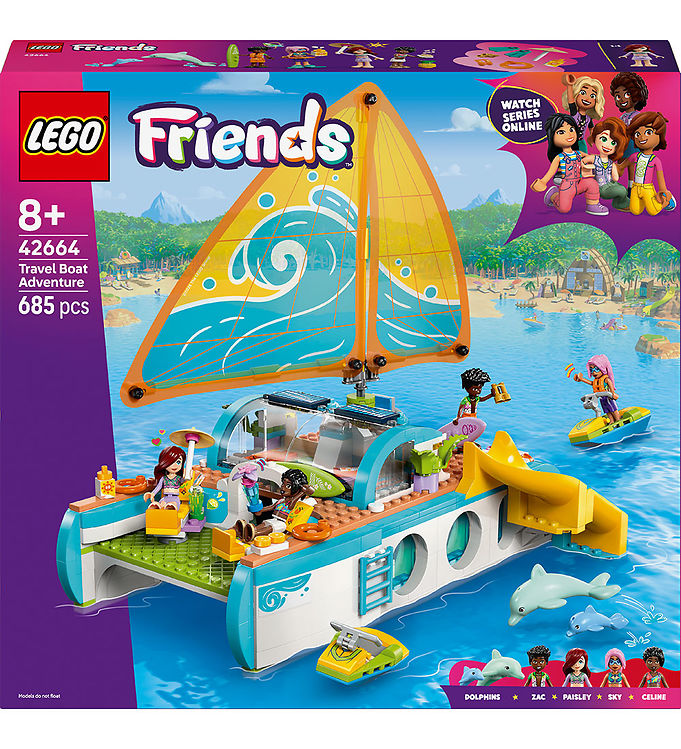 42664 LEGO Friends Eventyrfyldt bådrejse