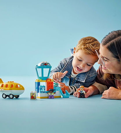 LEGO® DUPLO® - Første Gang I Lufthavnen 10443 - 23 Dele