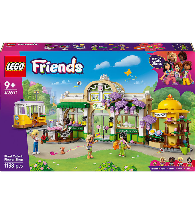 LEGO Friends 42671 Plantecafé og blomsterbutik