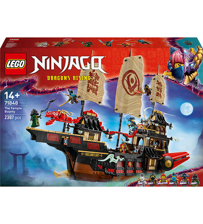 LEGO ® Ninjago - Tempelskibet 71848 - 2387 Dele
