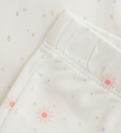 Minymo Sweatpants - Viskose/Bomuld - Marshmallow White