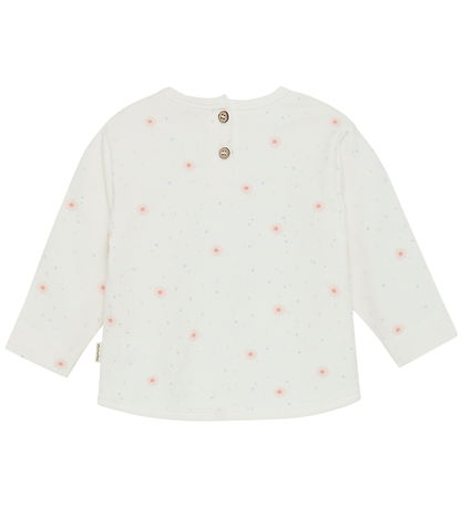 Minymo Sweatshirt - Viskose/Bomuld - Marshmallow White