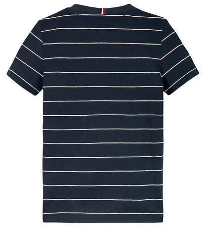 T-Shirt Tommy Hilfiger - YD Cotton Lin - Dark Nuit Marine Bande
