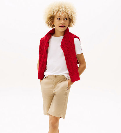 T-Shirt Tommy Hilfiger - Graphique - Blanc