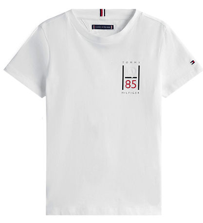 T-Shirt Tommy Hilfiger - Graphique - Blanc