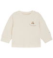 Fixoni Bluse - Rib - Eggnog Fixoni Bluse - Rib - Eggnog