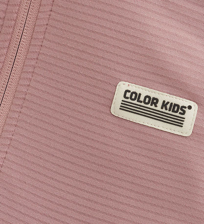 Color Kids Jakke m. Fleece - Stretch - Woodrose Color Kids Jakke m. Fleece - Stretch - Woodrose