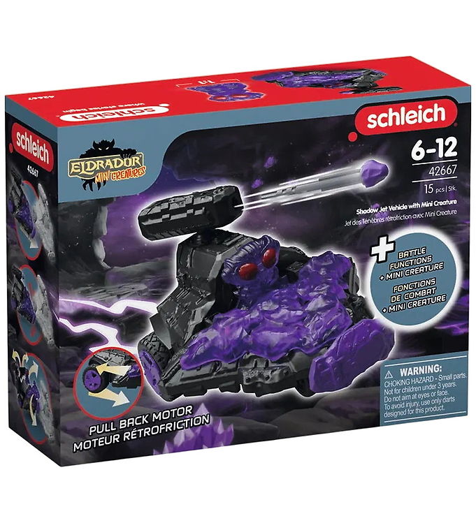Schleich Eldrador Mini Creatures - Shadow Jet Køretøj - 42667