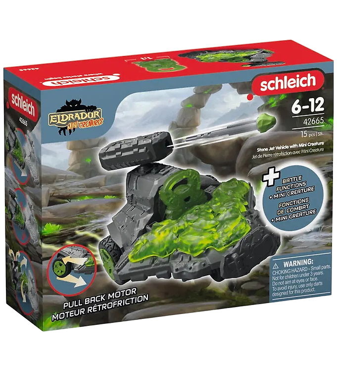 Schleich Eldrador Mini Creatures - Stone Jet Køretøj - 42665