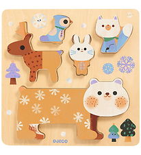 Djeco Puslespil - WoodyStack Djeco Puslespil - WoodyStack