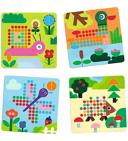 Djeco Mosaikspil - Små Dyr