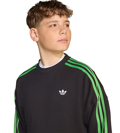adidas Originals Sweatshirt - Crew - Minecraft - Sort