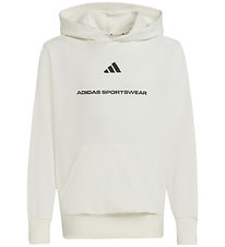 adidas Performance Hættetrøje - B FL - Owhite adidas Performance Hættetrøje - B FL - Owhite