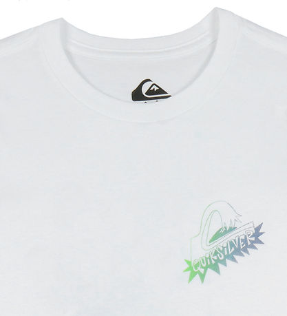Quiksilver Stuttermabolur - Star Ride - Hvítt