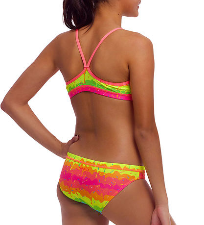 Funkita Bikini - Racerback - UV50+ -  Melting Mayhem Funkita Bikini - Racerback - UV50+ -  Melting Mayhem