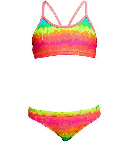 Funkita Bikini - Racerback - UV50+ -  Melting Mayhem Funkita Bikini - Racerback - UV50+ -  Melting Mayhem