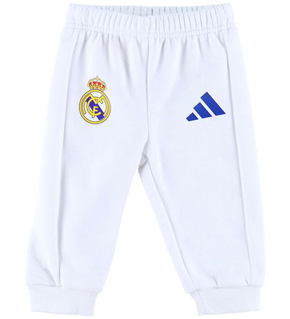 adidas Performance Sweat Set - Real Madrid - White/Black/Croyal