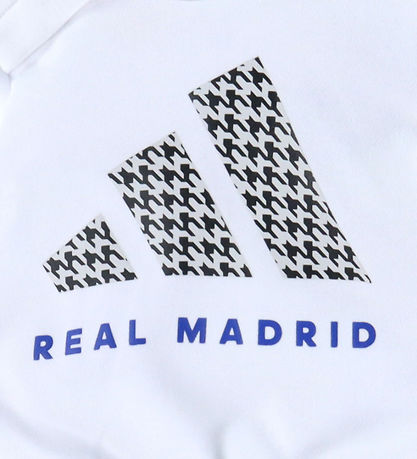 adidas Performance Sweat Set - Real Madrid - White/Black/Croyal