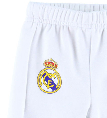 adidas Performance Sweat Set - Real Madrid - White/Black/Croyal