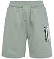 Hummel Sweatshorts - hmlTukas - Iceberg Green Hummel Sweatshorts - hmlTukas - Iceberg Green