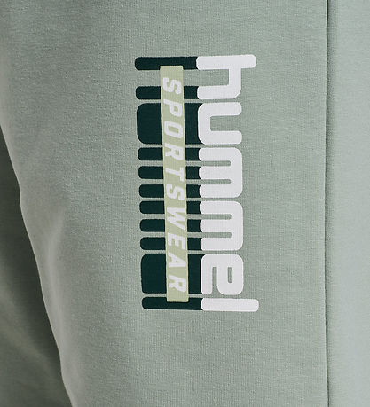 Hummel Sweatshorts - hmlTukas - Iceberg Green
