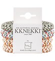 Kknekki Hårelastikker - 4-pak - Beige/Grøn/Pink Kknekki Hårelastikker - 4-pak - Beige/Grøn/Pink