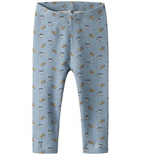 Name It Leggings - Rib - NbmKoalkab - Dusty Blue Name It Leggings - Rib - NbmKoalkab - Dusty Blue