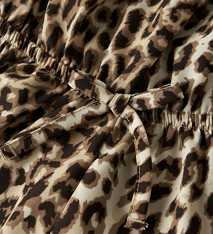 Name It Buksedragt - NkfVinaya - Noos - Black/Leopard AOP