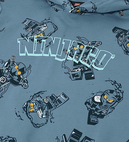 LEGO® Wear Ninjago Hættetrøje - LWSaku 300 - Blå