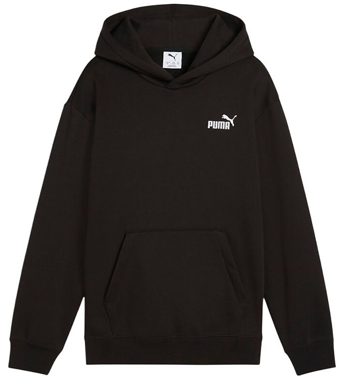 Puma Hættetrøje - ESS Small No. 1 Logo - Sort