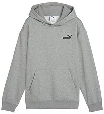 Puma Hættetrøje - ESS Small No. 1 Logo - Grå Puma Hættetrøje - ESS Small No. 1 Logo - Grå
