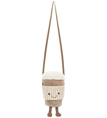 Jellycat Skuldertaske - 20x9 cm - Amuseable Coffee-To-Go Jellycat Skuldertaske - 20x9 cm - Amuseable Coffee-To-Go