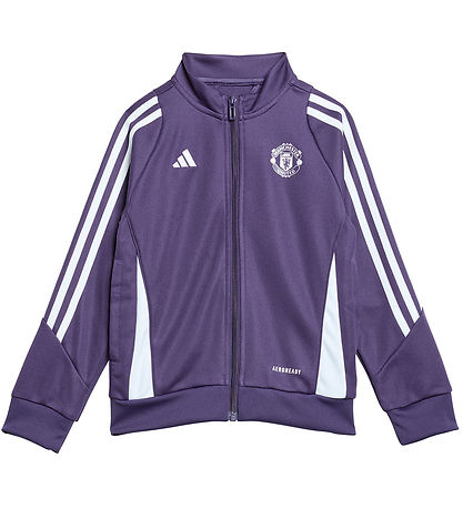 adidas Performance Træningssæt - MUFC TK SUIT I - Aurplu/Sort
