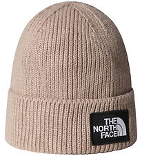 The North Face Hue - Strik - Logo Box Cuffed - Mushroom Grey The North Face Hue - Strik - Logo Box Cuffed - Mushroom Grey