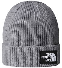 The North Face Hue - Strik - Logo Box Cuffed - Medium Grey Heath The North Face Hue - Strik - Logo Box Cuffed - Medium Grey Heath