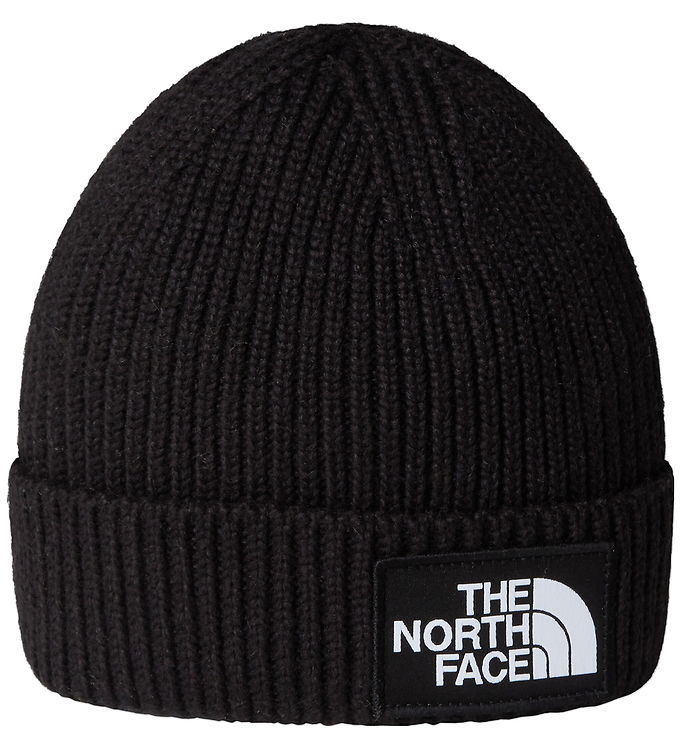 The North Face Hue - Strik - Baby Logo Box Beanie - Sort