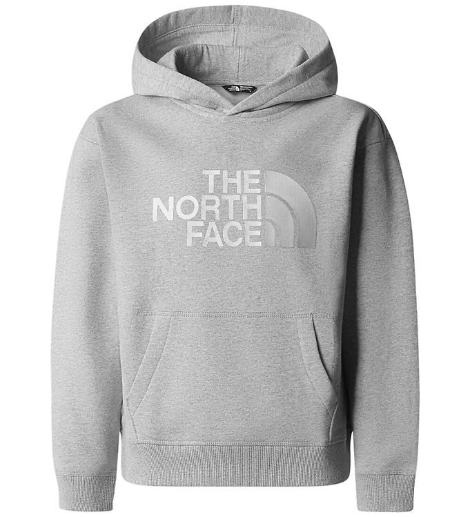 The North Face Hættetrøje - Teen Drew Peak - Light Grey Heather