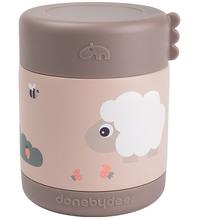 Done by Deer Termo Madbeholder - 300ml - Tiny Farm - Pudder