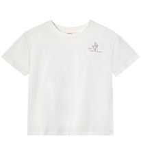 Fliink T-shirt - Sommer Cactus - Cloud Dancer Fliink T-shirt - Sommer Cactus - Cloud Dancer
