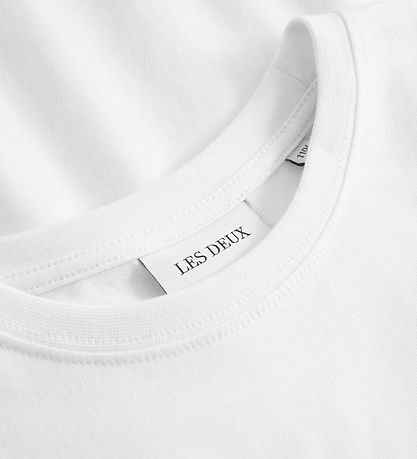 Les Deux T-shirt - Racing - White w. Logo