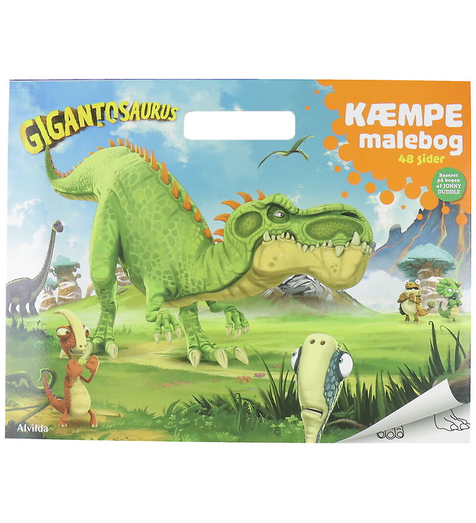 Alvilda Malebog - 48 Sider - Gigantosaurus