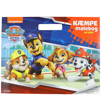 Alvilda Malebog - 48 Sider - Paw Patrol