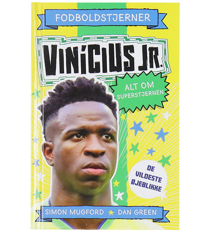 Alvilda Bog - Fodboldstjerner - Vinicius Jr. - Dansk Alvilda Bog - Fodboldstjerner - Vinicius Jr. - Dansk