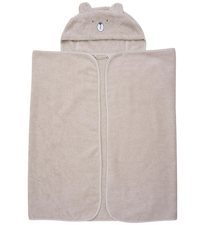 Pippi Babyhåndklæde – 70×120 cm – Dove