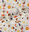 Nørgaard Madsens Sengetøj - Baby - Beige m. Alfabet Nørgaard Madsens Sengetøj - Baby - Beige m. Alfabet