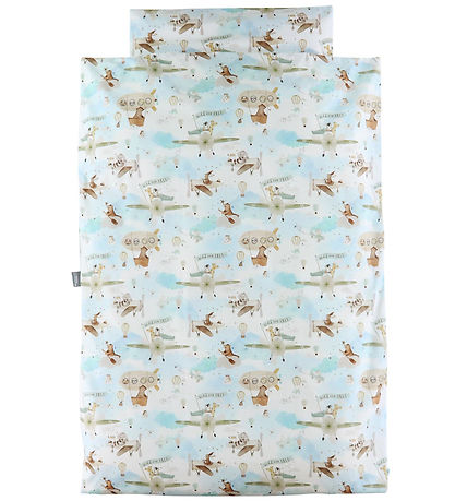 Nørgaard Madsens Sengetøj - Junior - Lyseblå m. Helikoptere Nørgaard Madsens Sengetøj - Junior - Lyseblå m. Helikoptere