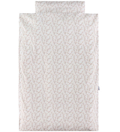 Nørgaard Madsens Sengetøj - Voksen - Hvid m. Mauve Grene Nørgaard Madsens Sengetøj - Voksen - Hvid m. Mauve Grene