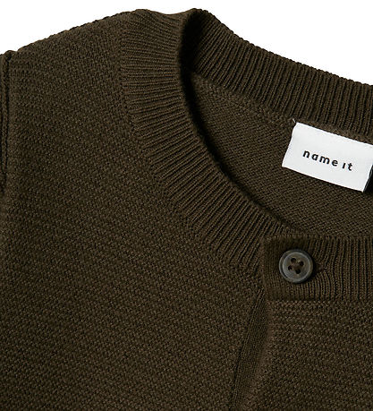 Name It Cardigan - Strik - NmmLuther - Turkish Coffee Name It Cardigan - Strik - NmmLuther - Turkish Coffee
